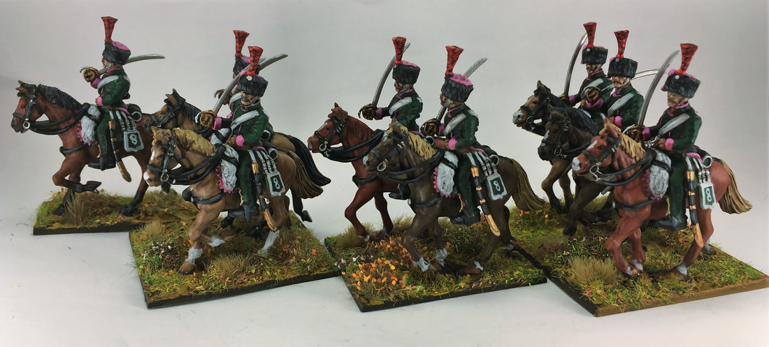 Warlord Spiele Napoleonisch Französische Chasseurs A Cheval Anguss